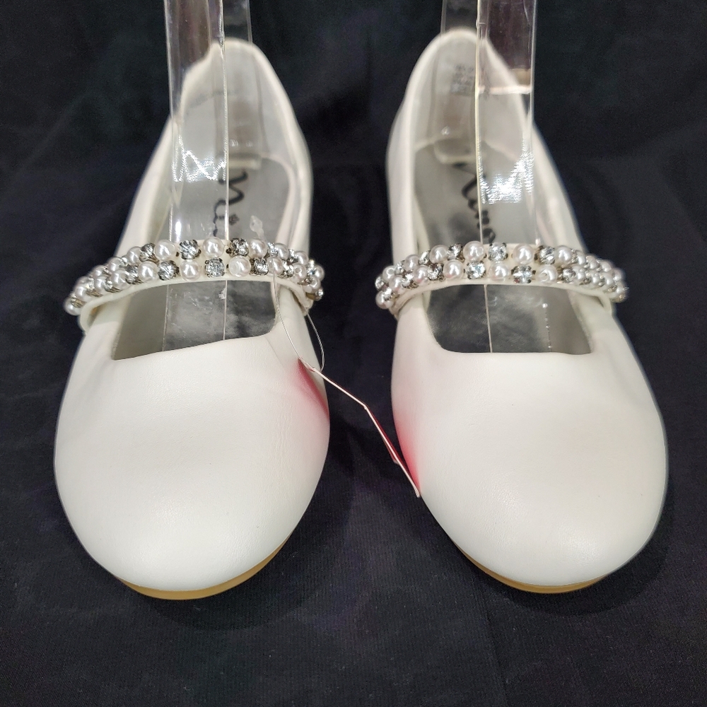 NWT Nina Nataly Ballet Flat First Holy Communion Easter Flower Girl Shoes 2 - Picture 8 of 15